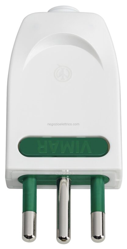 VIW00203.B Spina 2P+T10A orientab. S11-SPB11 bianco