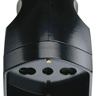 VIW00225 Presa 2P+T 16A universale assiale nero