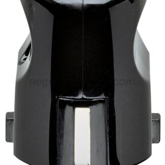 VIW00230 Spina 2P+T 16A tedesco assiale nero