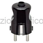 VIW00231 Spina 2P+T 16A S31 assiale nero