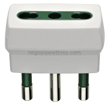 VIW00300.B Adattatore S17+ P17/11 bianco