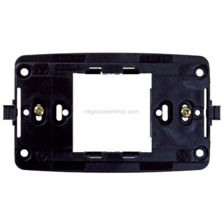 MST00375 Supporto Pr.Schuko Scatola Rett. e Tonda