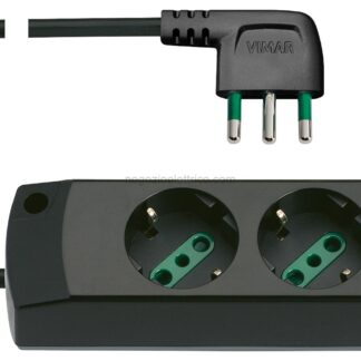 VIW00413.CC Presa mult. 3P30+S17 90 nero