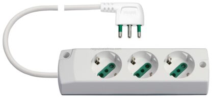 VIW00413.CC.B Presa mult. 3P30+S17 90 bianco