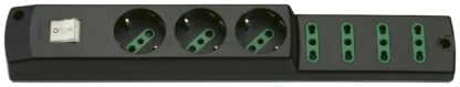 VIW00425.NC Presa mult. 3P30+4P17/11+int. nero