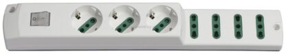 VIW00425.NC.B Presa mult. 3P30+4P17/11+int. bianco
