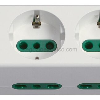 VIW00437.NC.B Presa mult. 3P30+6P17/11+int. bianco
