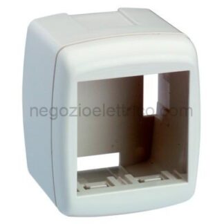 MST00472-B Minicassetta Esterna 2 Posti BIANCA