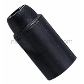 MST00501 Portalampada E14 liscio Nero