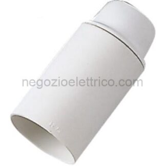 MST00502 Portalampada E14 liscio Bianco