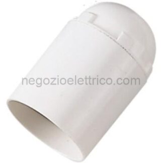 MST00504 Portalampada E27 liscio Bianco