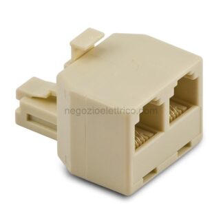 MST00588 Spina-presa doppia plug p.6-4