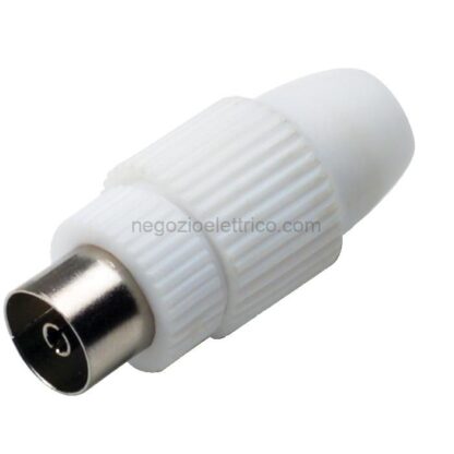 MST00590-F Spina Coax Ghiera fil.dia.9.5mm