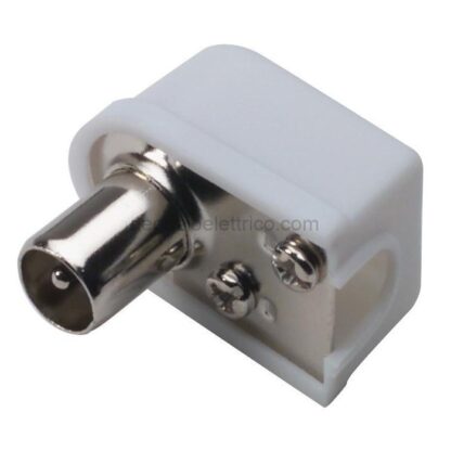 MST00593 Spina coax squadra 75ohm dia.9.5mm