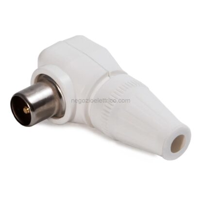MST00594-F Spina Coax squadra 75ohm 9.5mm Ghiera