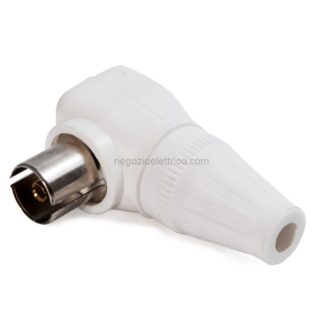 MST00596-F Presa Coax squadra 75ohm 9.5mm Ghiera