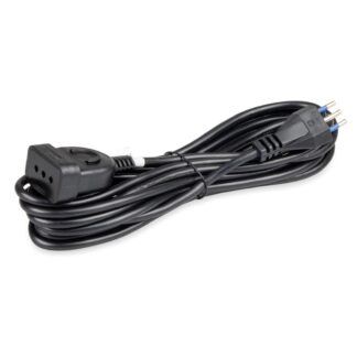 MST00633-S Cavo lis.3x1 Mt.5 Sp.+Pr.Si.10A+T NERO