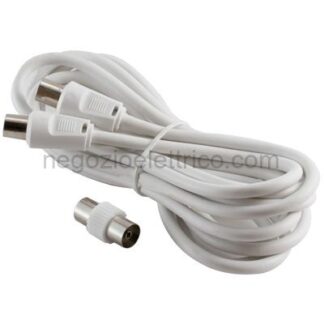 MST00661B Prol.TV Mt.2 ca. M-M BIANCO + Adatt.F-F