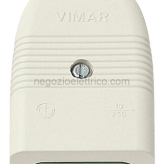 VIW01023.B Presa 2P+T 10A P11 assiale bianco