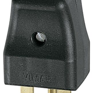 VIW01105 Spina 2P+T 15A USA nero