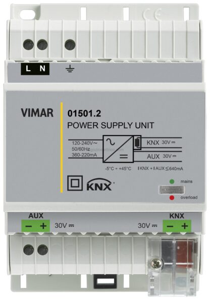 VIW01501.2 Alimentatore 640mA KNX