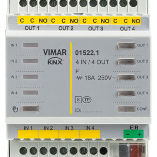 VIW01522.1 Dispositivo 4 in 4 out multifunzione KNX