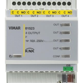 VIW01523 Attuatore 4 uscite 250V 16A KNX