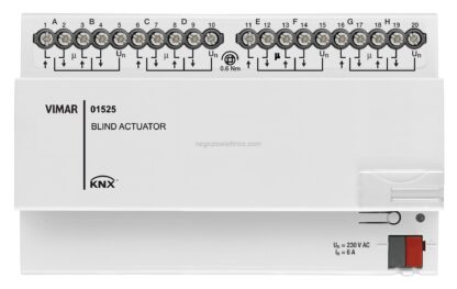 VIW01525 Attuatore per 8 tapparelle KNX