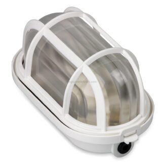 MST01600B Plaf.con Gabbia Tecnopol. 40W BIANCA