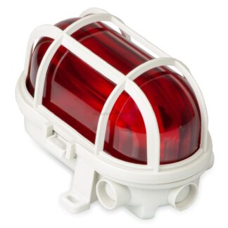 MST01700G  Plafon. schermo ROSSO con Gabbia 40W