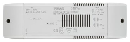 VIW01876 Alimentatore 230V 50Hz LED RGB 12/24Vdc