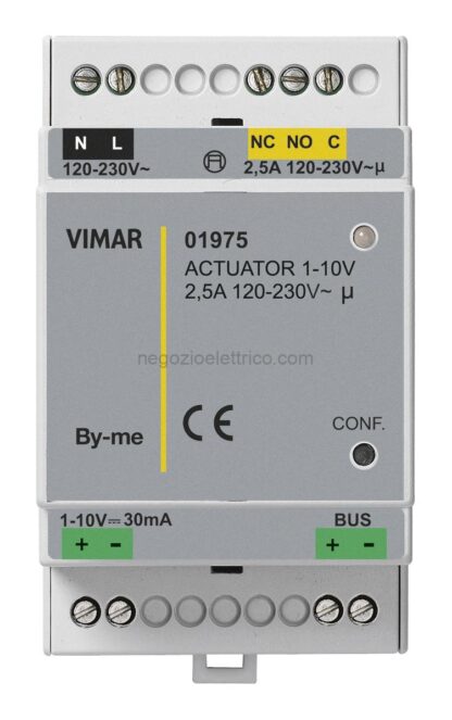 VIW01975 Attuatore 1-10Vdc LED 120-230V MARINE