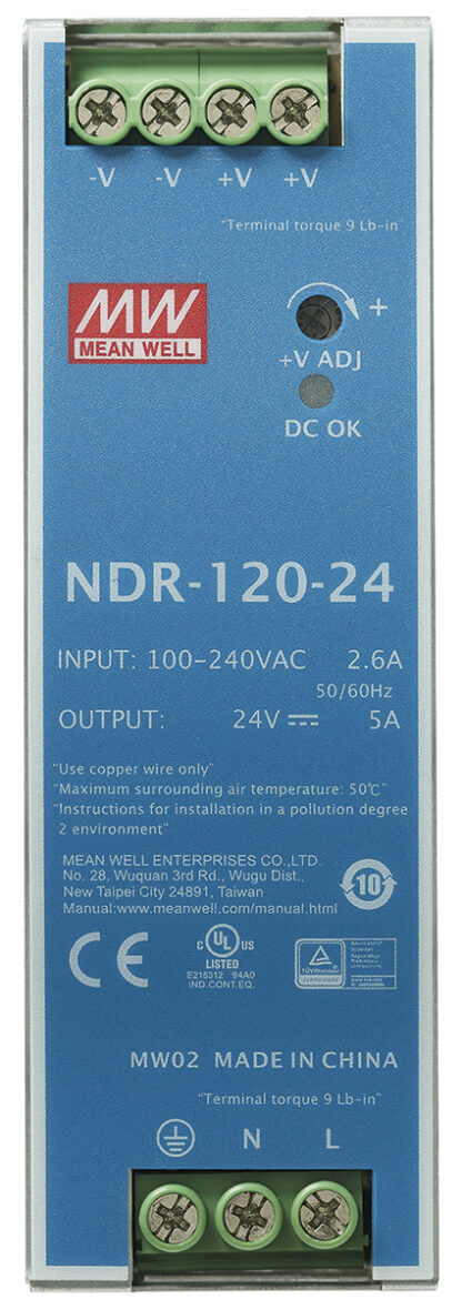 VIW02090.2 Alimentatore 100-240V~ 24Vdc 5A