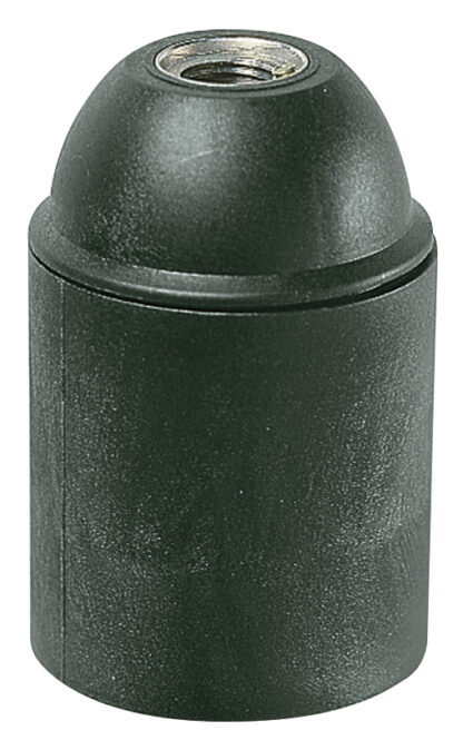 VIW02101 Portalampada E27 M10x1 cm/lisc. nero
