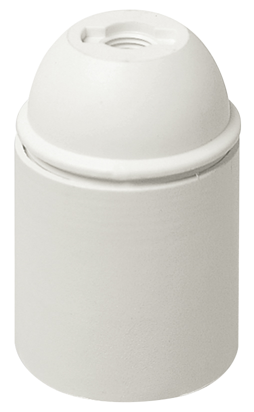 VIW02101.S.B Portalampada E27 cpfil cm/lisc. bianco