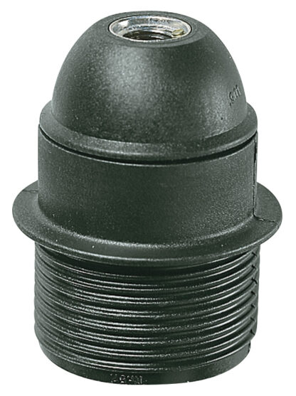 VIW02104 Portalampada E27 M10x1 cm/pfil. nero