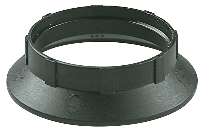 VIW02109 Anello per portalampada E27 nero