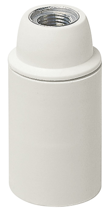 VIW02121.S.B Portalampada E14 cp/fil cm/lisc bianco