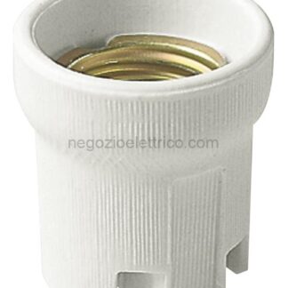 VIW02174 Portalampada E27 43mm porcellana bianco