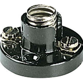 VIW02196 Portalampada E10 base bakelite nero