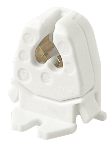 VIW02405 Portalampada per fluor. G5 a scatto