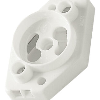 VIW02438 Portastarter 2A 250V +cont.ottone bianco