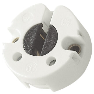VIW02446 Portalampada fluor.G13 past.molla bianco