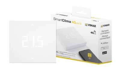 VIW02913 Termostato connesso LTE parete bianco - immagine 5