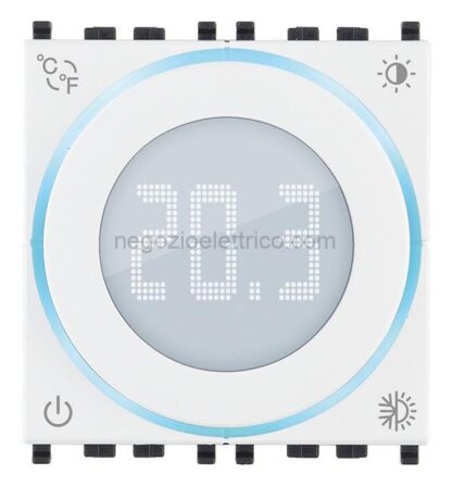 VIW02970.B Termostato rotella 2M 100-240V bianco