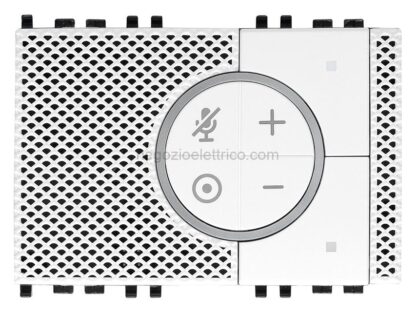 VIW03975.B Comando voce 2 puls.+attuatore 3M bianco