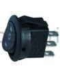 ERT040678400 deviatore 3p. onoffon nero 12v