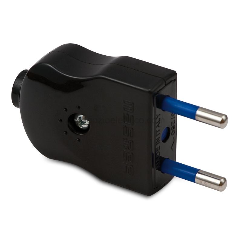 MST05010 COMPACT Spina 2 poli 10A Nera