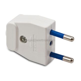 MST05111 Spina 2 poli 10A Bianca