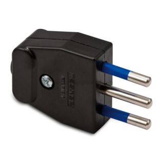 MST05120 Spina 2 poli+T 10A Nera